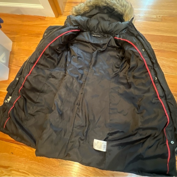 Brooks Brothers Women's Winter Jacket/Coast with Faux Fur Accent - Black - S - Picture 9 of 10